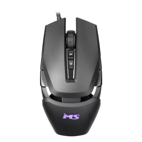 MS Egér, Gamer, MSI NEMESIS C900, vezetékes, 16000 DPI, fekete