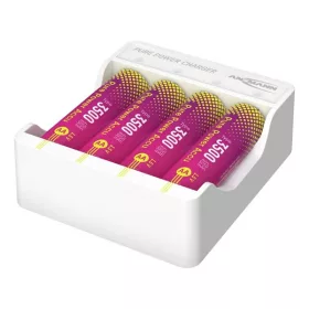   ANSMANN Lítium Töltő Szett, ceruza, 4× AA akku + töltőmodul, 3250 mAh