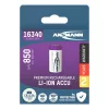ANSMANN akku, Li-ion, Lítium, 16340/RCR123, 850 mAh, 3,6 V