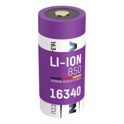 ANSMANN akku, Li-ion, Lítium, 16340/RCR123, 850 mAh, 3,6 V