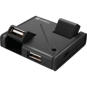   Sandberg USB-A -> 4*USB-A, (fekete,kihajtható csatlakozók), hub