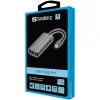 Sandberg USB-C -> HDMI/LAN/SD/USB-100W, dokkoló