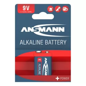 ANSMANN Alkáli Elem, E, 6LR61, 9 V, 1 db