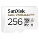 SanDisk High Endurance microSDXC 256GB memóriakártya, 100 MB/s (SDSQQNR-256G-GN6IA)
