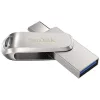 SANDISK Pendrive 128GB USB3.1/Type-C Dual Drive Luxe Ezüst