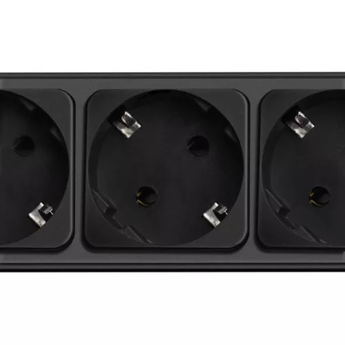 Akyga AK-SP-06A Túlfeszültségvédő Kapcsolóval 5DIN 1,8m Black