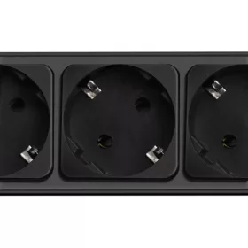   Akyga AK-SP-06B Túlfeszültségvédő Kapcsolóval 5DIN 3m Black