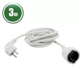   HANDY TOOLS Hosszabbító kábel, hálózati lengő, 230V,  3m, fehér