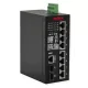 ROLINE Ipari Switch, Gigabit Ethernet 10x RJ-45, L2, PoE+, 240W