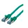 ROLINE Patch kábel S/FTP CAT6a, LSOH, 10m, zöld