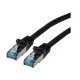 ROLINE Patch kábel S/FTP PATCH CAT6a LSOH,   2m, fekete