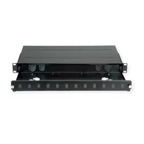   ROLINE Patch panel 12 portos, 1U, SC(Simplex)/LC(Duplex), fiber optic