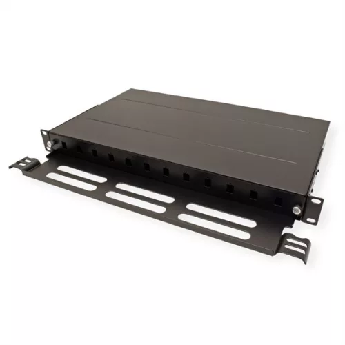 ROLINE Patch panel 12 portos, 1U, SC(Simplex)/LC(Duplex), fiber optic