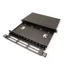 ROLINE Patch panel 12 portos, 1U, SC(Simplex)/LC(Duplex), fiber optic