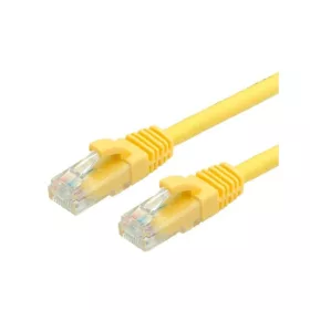   VALUE Patch kábel UTP, CAT6 LSOH, kihúzás gátló, 0,5m, sárga