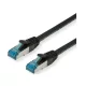 VALUE Patch kábel S/FTP, CAT6A, 0,5m, fekete