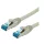 VALUE Patch kábel S/FTP, CAT6A, 1,5m, szürke