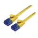 VALUE Patch kábel UTP CAT6a lapos kivitel, 1m, sárga