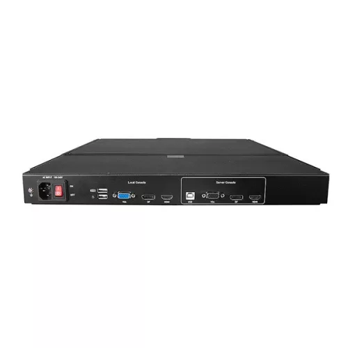 LINDY KVM Konzol LCD 17" HDMI, DisplayPort & VGA KVM