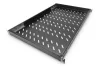 Digitus 1U fixed shelf for 1000mm depth racks 44x482x700mm adjust. 700-900mm depth Black