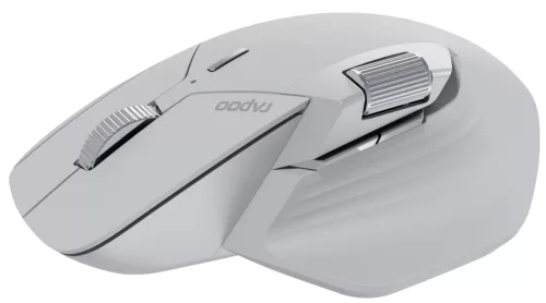RAPOO MT760L multimode vezeték nélküli optikai egér (Bluetooth, 2,4 GHz), fehér (226037)
