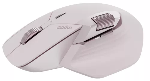 RAPOO MT760M multimode vezeték nélküli optikai egér (Bluetooth, 2,4 GHz), pink (226041)