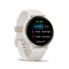 Garmin Vivoactive 5 Cream Gold Aluminum Bezel with Ivory Case and Silicone Band