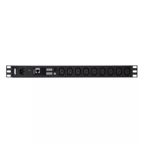 ATEN PE1109G Basic Metered 1U PDU Black
