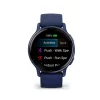 Garmin Vivoactive 5 Metallic navy Aluminium bezel with navy case and silicone band