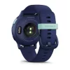 Garmin Vivoactive 5 Metallic navy Aluminium bezel with navy case and silicone band
