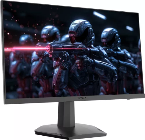 Tesla Gamer Monitor 24", 1920x1080 (FHD), 180 Hz, HDR, fast IPS, 400 cd/m2, 1 ms, 16:9/4:3, 2 HDMI, DP, audio out, fekete
