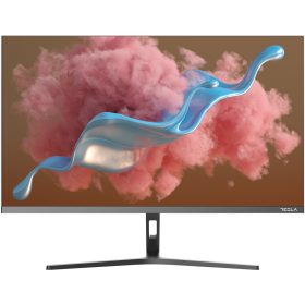   Tesla Monitor 24", 1920x1080 (FHD), 100 Hz, IPS, 330 cd/m2, 6 ms, 16:9/4:3, 1 HDMI, 1 VGA, DP, audio out, szürke