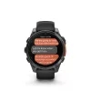 Garmin fenix 8 Slate Gray with Black Silicone Band