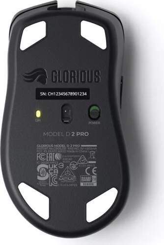 Glorious Model D 2 PRO Series Wireless Mouse Black