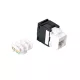 VALUE Keystone csatlakozó, CAT6, RJ45, UTP, fehér