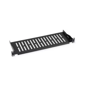 VALUE Polc 19" fix 485 x 150mm, max 10kg, 1U, fekete
