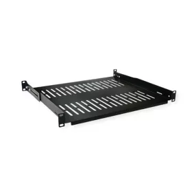 VALUE Polc 19" fix 485 x 400mm, max 25kg, 1U, fekete