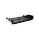 VALUE Polc 19" fix 485 x 350mm, max 25kg, 2U, fekete