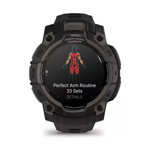 Garmin Instinct 3 45mm Amoled Black with Black Band