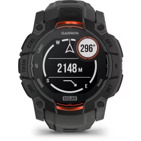 Garmin Instinct 3 50mm Solar Black with Charcoal Band