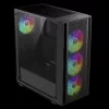 Gamdias Aura GC2 Elite ARGB Tempered Glass Black