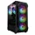Gamdias Aura GC1 Elite ARGB Tempered Glass Black