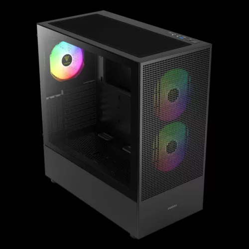 Gamdias Talos M3 Mesh Tempered Glass Black