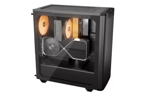 Be quiet! Pure Base 501 LX Tempered Glass Black