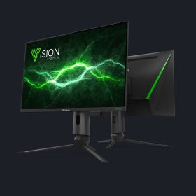   Tesla Gamer Monitor 27", 1920x1080 (FHD), 165 Hz, HDR, fast IPS, 400 cd/m2, AMD FreeSync, NVIDIA G-Sync, 1 ms, 16:9/4:3, 2 HDMI, DP, audio out, fekete