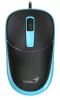 Genius DX-123 Wired Mouse Black/Blue