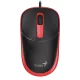 Genius DX-123 Wired Mouse Black/Red