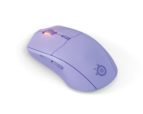 Steelseries Rival 3 Gen 2 Gaming Wireless Bluetooth Mouse Lavender