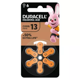 Duracell PR48 Hallókészülék Gombelem 6db/csomag