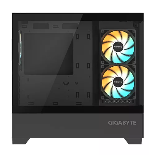 Gigabyte C201 Panoramic Tempered Glass Black